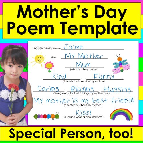 Mother's Day Poem Template