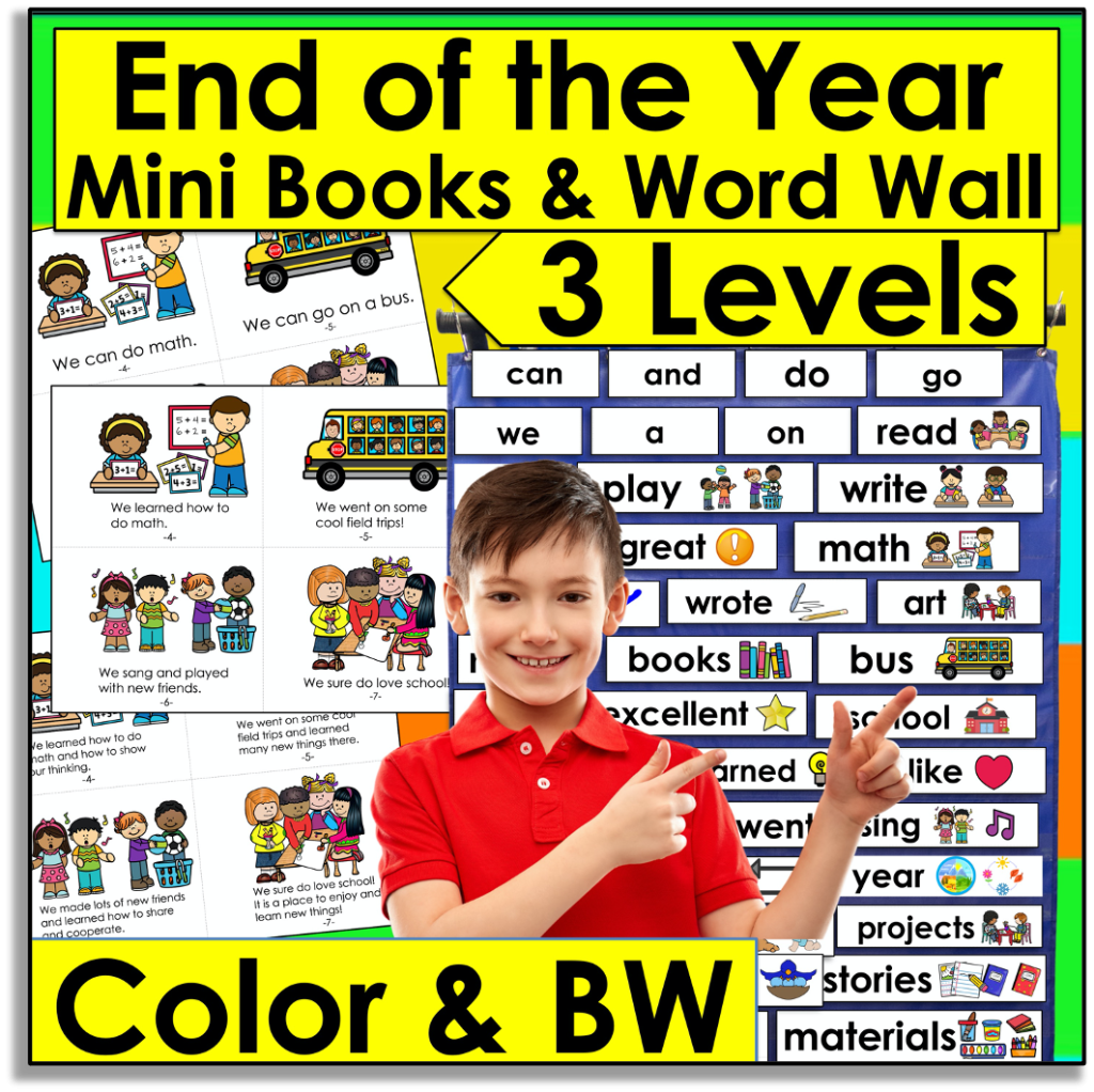 post ti Make the End of the Year Enjoyable! End of the Year Mini Books