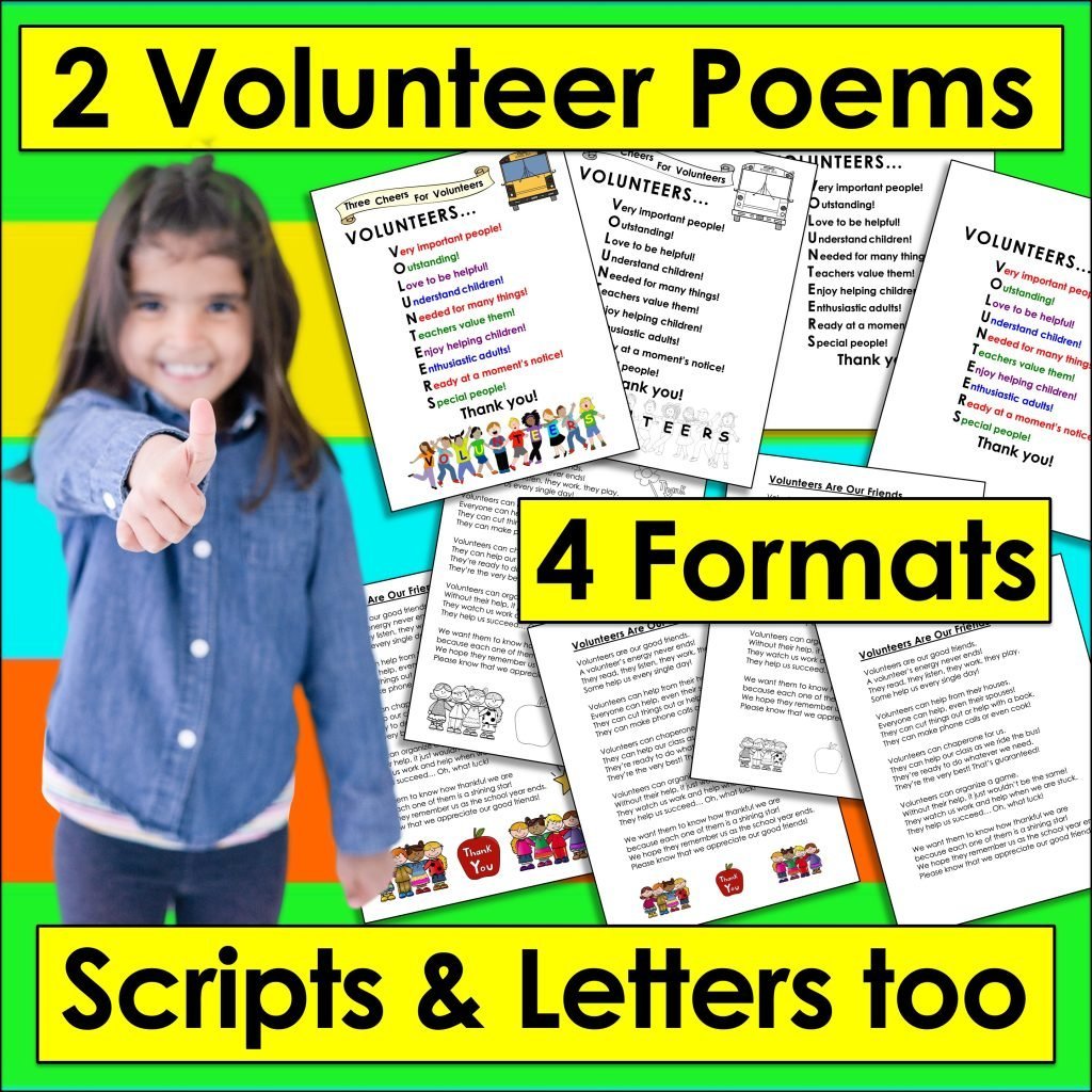 post ti Make the End of the Year Enjoyable! Volunteer Poems