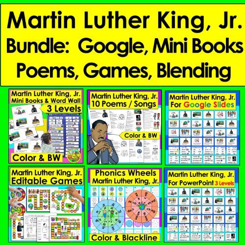post ti 6 Martin Luther King Jr. Activities for Kids & An MLK Bingo Kindness Freebie! Martin Luther King, Jr. Value Bundle