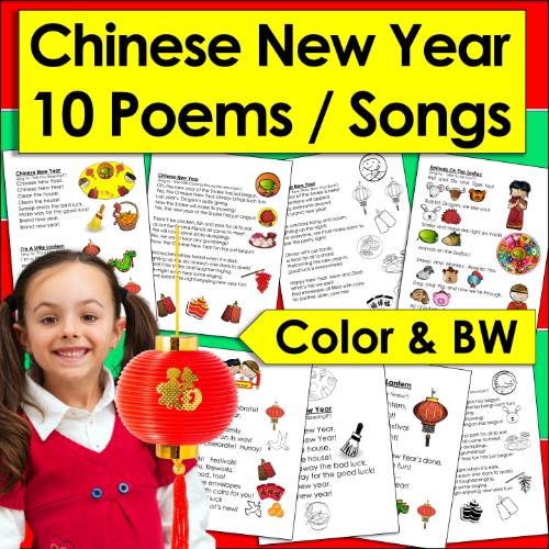 10 Chinese New Year Poems and Songs