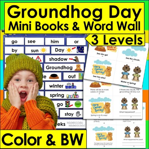 Groundhog Day Mini Books