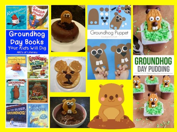 post ti Groundhog Day Fun: Crafts, 25 Engaging Poems, Mini-Books, Adaptable Games, and More for Your Classroom! Groundhog Day Crafts
