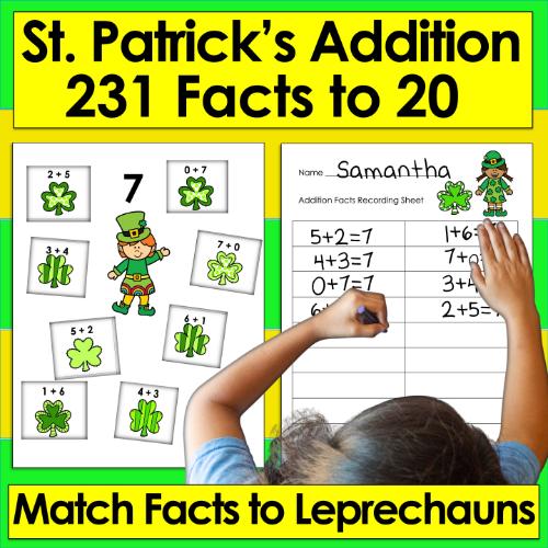 post ti 7 Magical St. Patrick’s Day Activities Your Students Will Love! St. Patrick's Day Addition Center