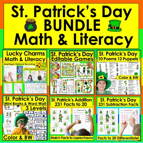 post ti 7 Magical St. Patrick’s Day Activities Your Students Will Love! St. Patrick's Day Bundle Cover