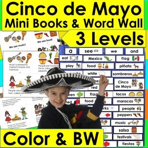 post ti The Teacher's Post | Tips and Resources for Primary Teachers Cinco de Mayo Mini Books Cover