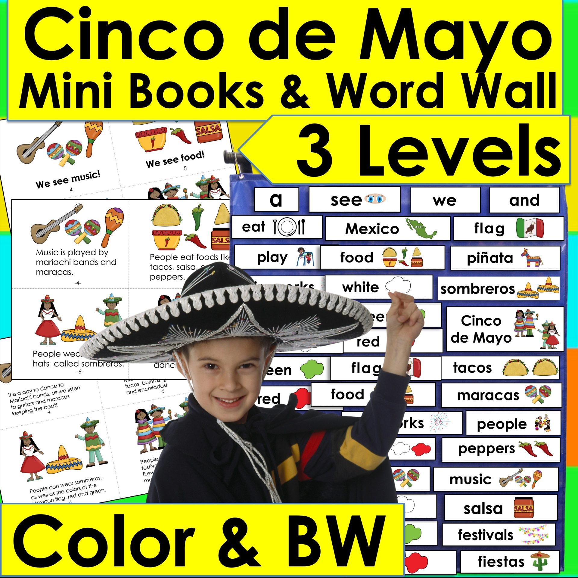Cinco de Mayo Mini Books Cover