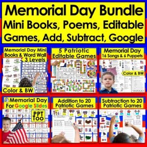 post ti The Teacher's Post | Tips and Resources for Primary Teachers memorial day bundle cover