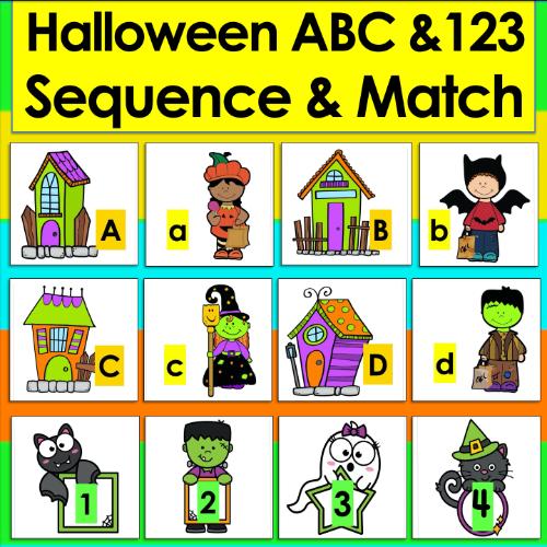 Halloween Alphabet and Sequencing Cover