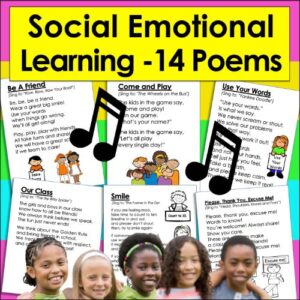 post ti The Teacher's Post | Tips and Resources for Primary Teachers Social Emotional Poems Cover