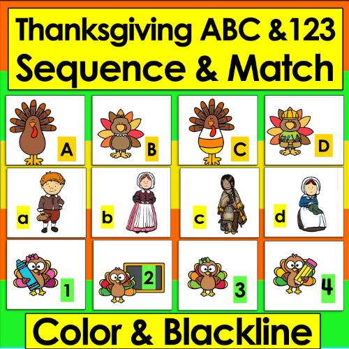 Thanksgiving ABC 123 Center