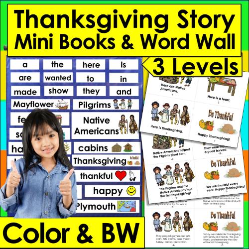 Thanksgiving Mini Books Cover