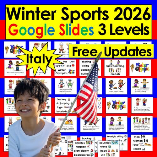 post ti 7 Winter Olympics Activities for Kindergarten and First Grade Winter Olympics Presentation Google Slides